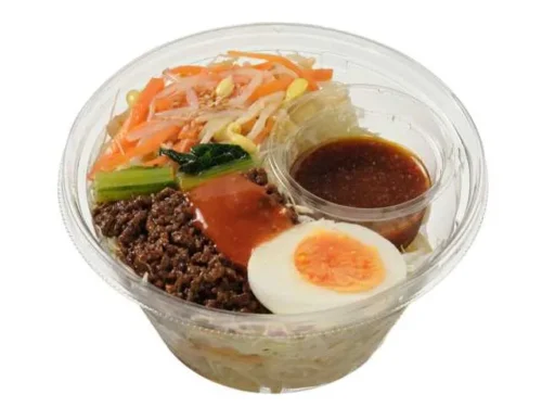 野菜ナムルと食べるビビンバ風パスタサラダ