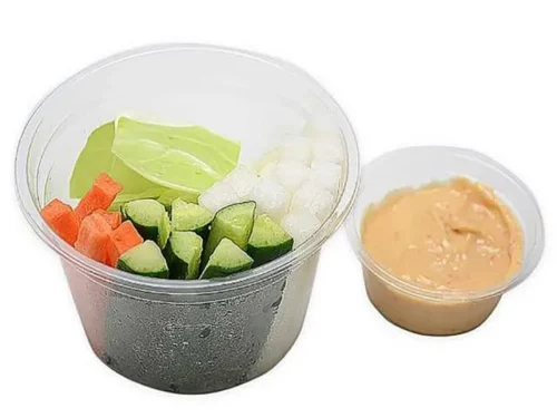Vegetable Sticks with Miso Mayonnaise, Large Serving