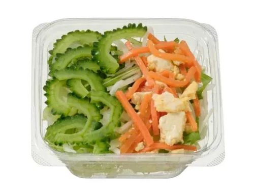 Crispy Goya and Tofu Chanpuru Salad
