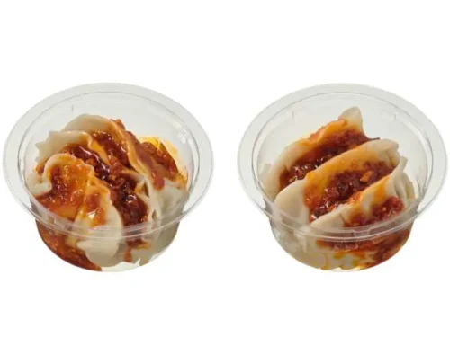 Chilled Dumplings with Umami Spicy Chili Oil