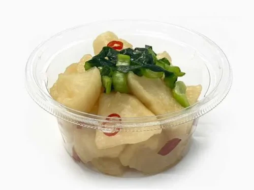 Spicy Crispy Daikon Radish