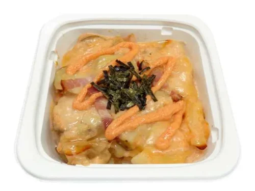 明太子とポテトのチーズ焼き