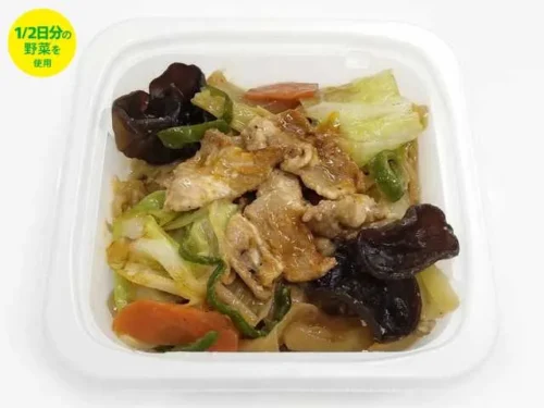 鶏ガラ醤油仕立て 肉野菜炒め
