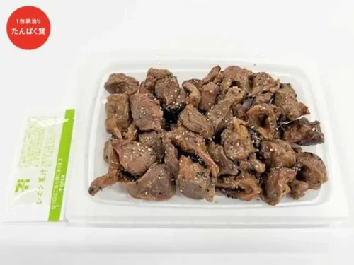 たんぱく質が摂れる 国産砂ずりの黒胡椒焼き