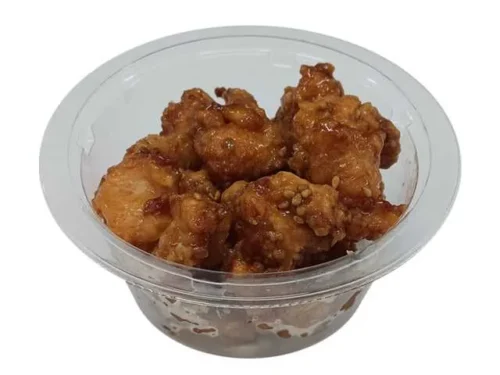 Cold Fried Chicken Tenderloin with Lemon Sauce