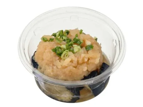 Fried Eggplant in Broth with Plenty of Grated Radish