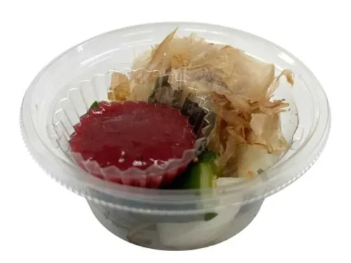 Plum Cucumber and Daikon Radish with TOGORO Plum