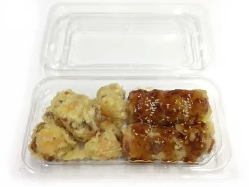 Chikuwa Tempura with Mentaiko Mayonnaise and Sweet & Spicy Sauce