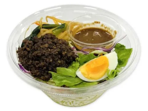 Spicy Sesame Ramen Salad with Meat Miso