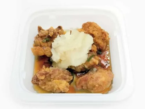 Fried Chicken with Grated Radish Sauce and Dashi Soy Sauce