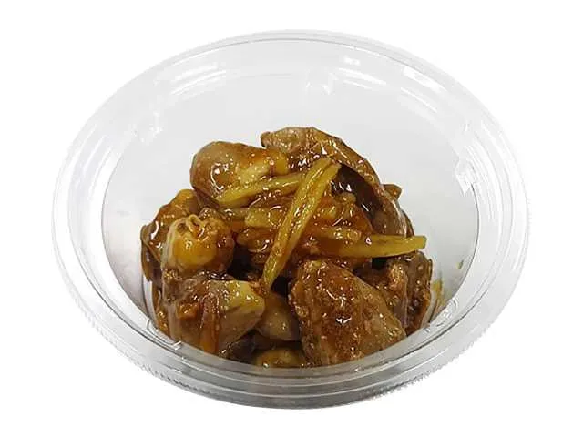 차갑게 식힌 일본산 닭간 조림