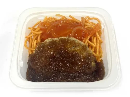 Hamburger Steak with Japanese Onion Sauce