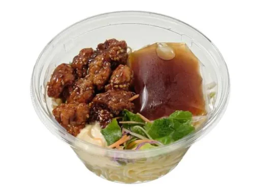 Sweet & Spicy Fried Chicken Pasta Salad
