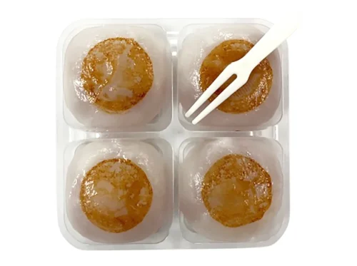 Bite-sized Mitarashi Dango