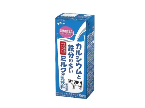 カルシウムと鉄分の 多いミルク 200ml