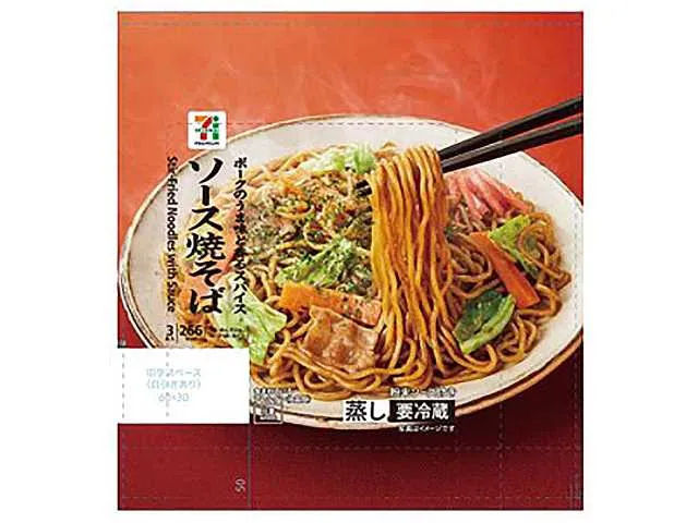 7プレミアム ソース焼そば3食