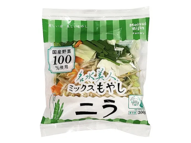 もやしとニラの野菜炒め