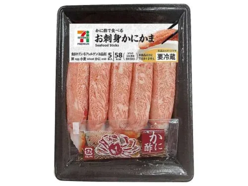 7 프리미엄 카니즈에 찍어 먹는 사시미 맛살