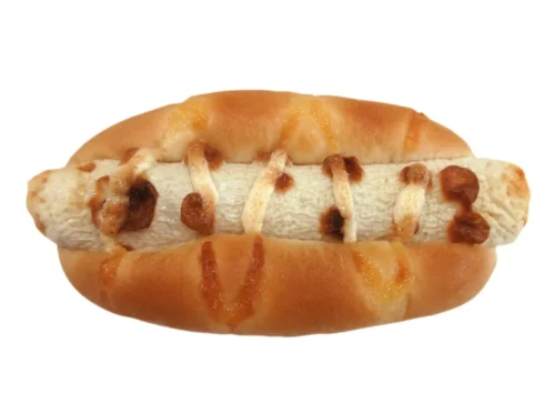 Half-Cut Chikuwa Bread with Tuna Mayonnaise