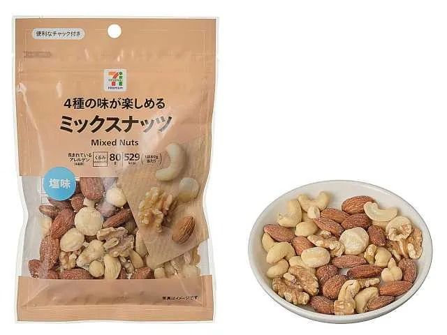 7プレミアム ミックスナッツ 80g