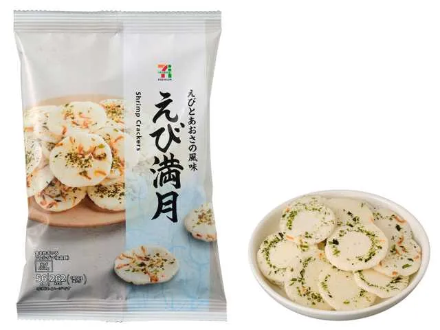 7 PREMIUM Shrimp Full Moon Rice Crackers