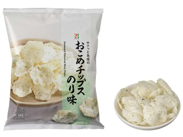 7プレミアム おこめチップスのり味
