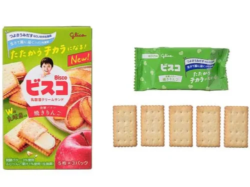グリコ ビスコ 焼きりんご