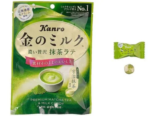 KANRO Kin no Milk Candy – Matcha Latte