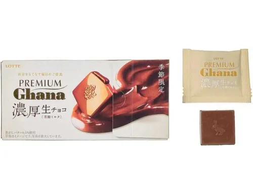 LOTTE Premium Ghana Rich Nama Chocolate – Mellow Milk