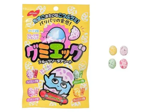 ノーベル製菓 グミエッグ フルーツソーダアソート