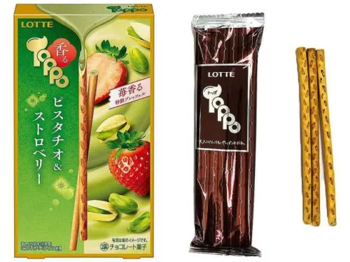 ロッテ 香るトッポ ピスタチオ&ストロベリー