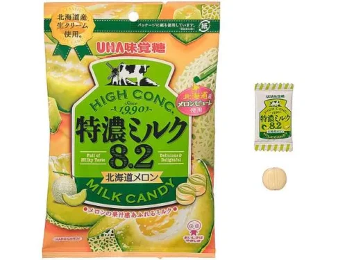 味覚糖 特濃ミルク8.2 北海道メロン
