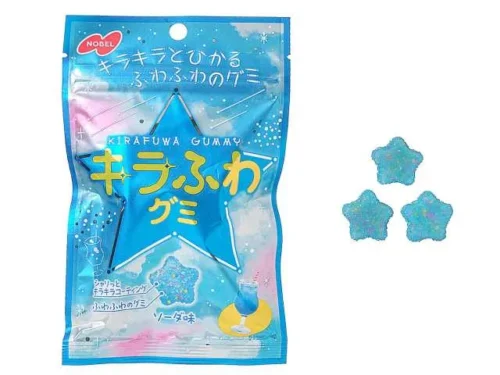 ノーベル製菓 キラふわグミ ソーダ味