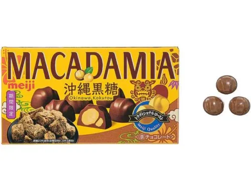 明治 マカダミアチョコレート 沖縄黒糖