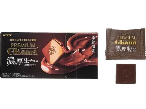 ロッテ プレミアムガーナ 濃厚生チョコ 芳醇カカオ