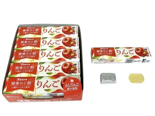 KANRO Health Throat Lozenges Apple Stick