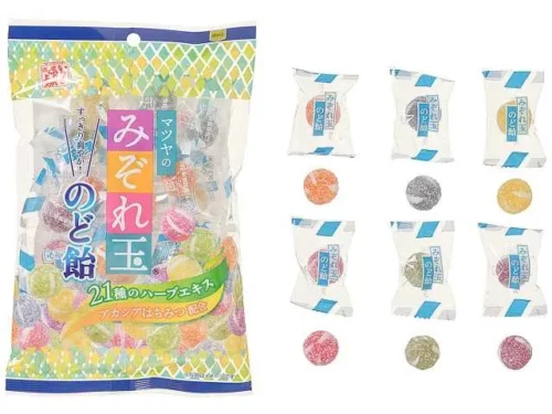 MATSUYA SEIKA Mizore Dama Throat Lozenges