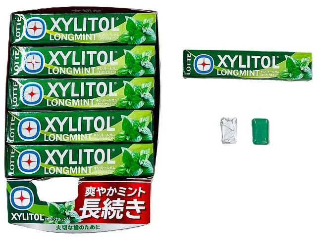 LOTTE 자일리톨 껌 롱 민트