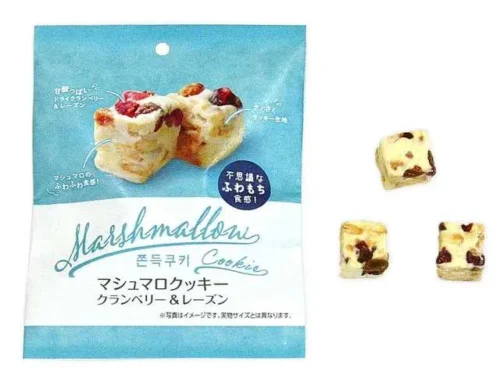 Marshmallow Cookie with Cranberry & Raisin