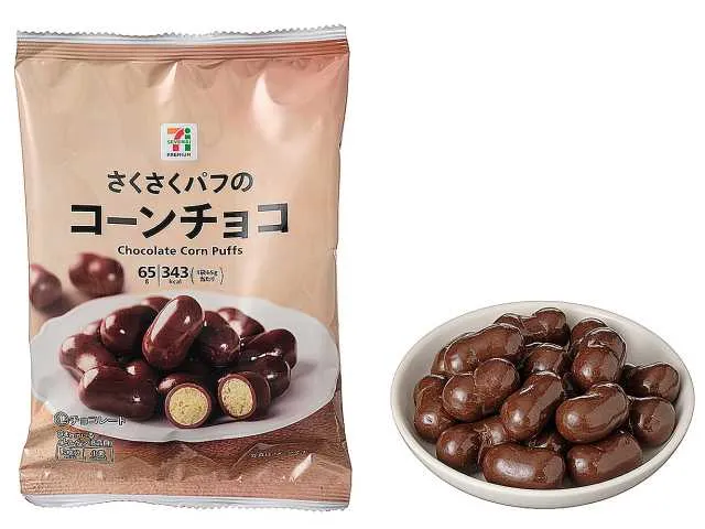 7プレミアム さくさくパフのコーンチョコ
