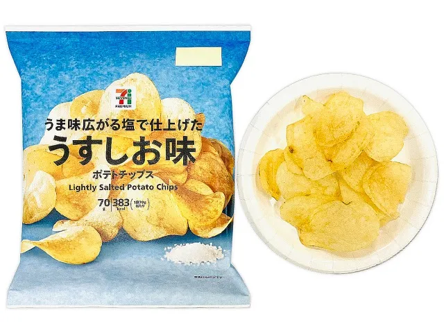7 PREMIUM Potato Chips Light Salt Flavor
