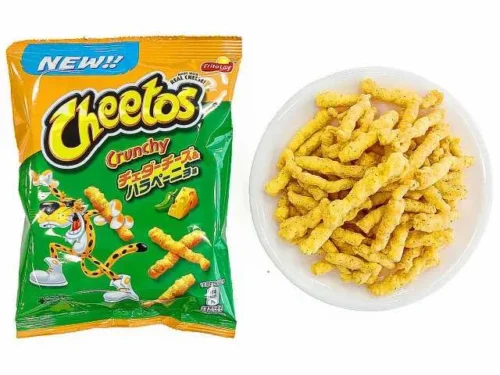 FRITOLAY CHEETOS Cheddar Cheese & Jalapeño Flavor