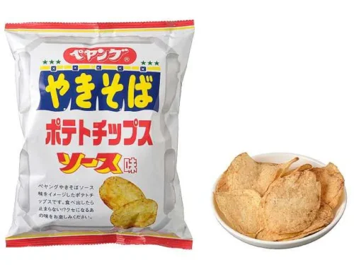 PEYOUNG Yakisoba Potato Chips Sauce Flavor