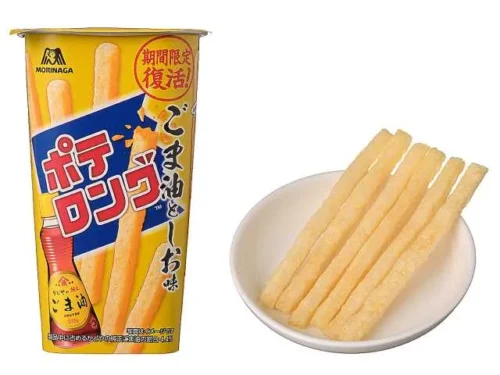 MORINAGA POTELONG Sesame Oil & Salt Flavor