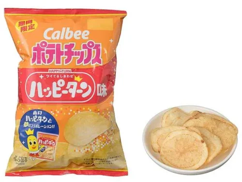 カルビーポテトチップス ハッピーターン味
