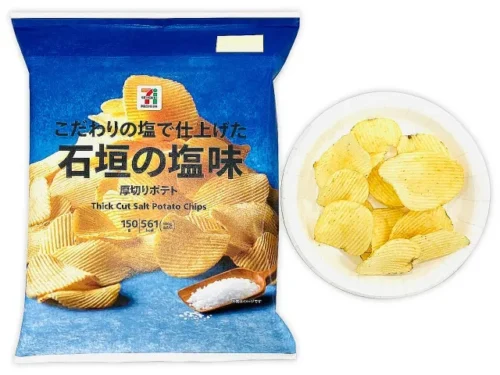 7 프리미엄 두껍게 썬 감자 이시가키 소금맛