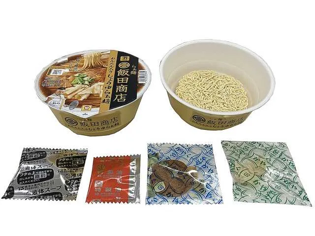 7プレミアムゴールド 飯田商店わんたん入りしょうゆらぁ麺