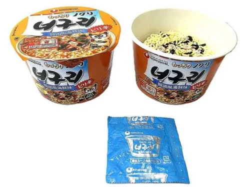 Chewy NEOGURI Cup Noodles – Korean-Style Seafood Flavor