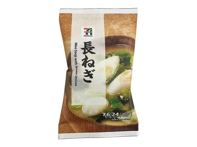 7 PREMIUM Freeze-dried Miso Soup with Nagane Green Onion