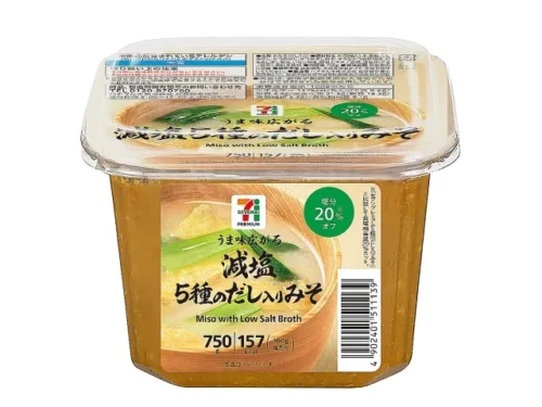 7 프리미엄 저염 5가지 육수가 들어간 미소 된장 750g
